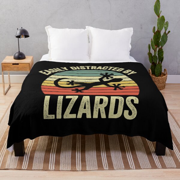 Item preview, Easily Distracted By Lizards Funny Lizard Gecko designed and sold by cimibaka25.