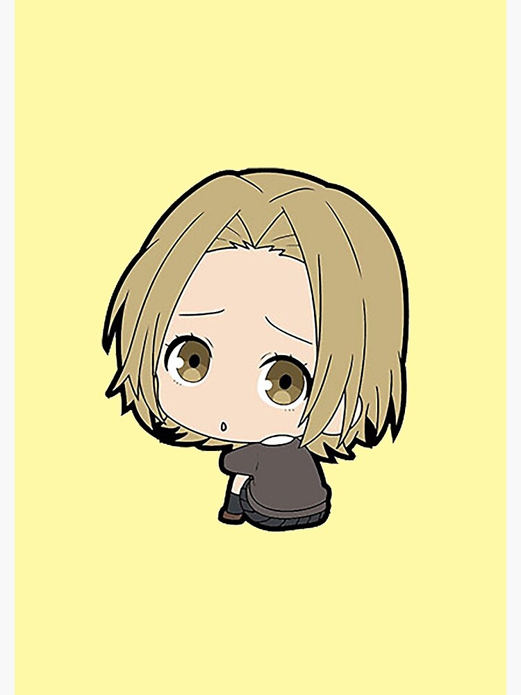 Yuki from horimiya yellow short hair anime cartoon