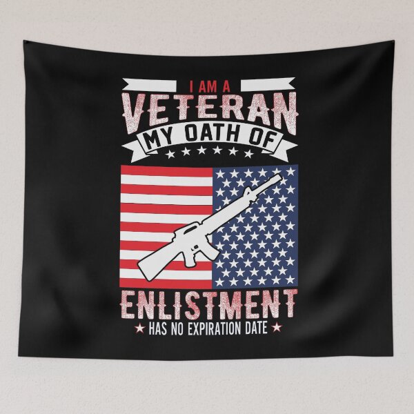 Item preview, Veteran Saying - Army Veteran - Veteran Wife - Veteran Husband - Army Retired designed and sold by Theparticular.