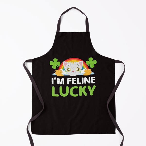Item preview, Funny St. Paddy Shenanigans I'm Feline Lucky Cat Lover designed and sold by MagicSD Designs.