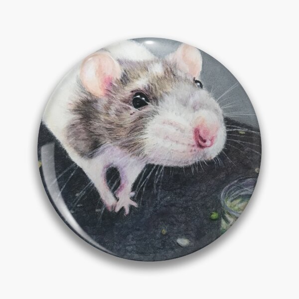 Item preview, Cute little rat eating peas | pet designed and sold by NathBros.