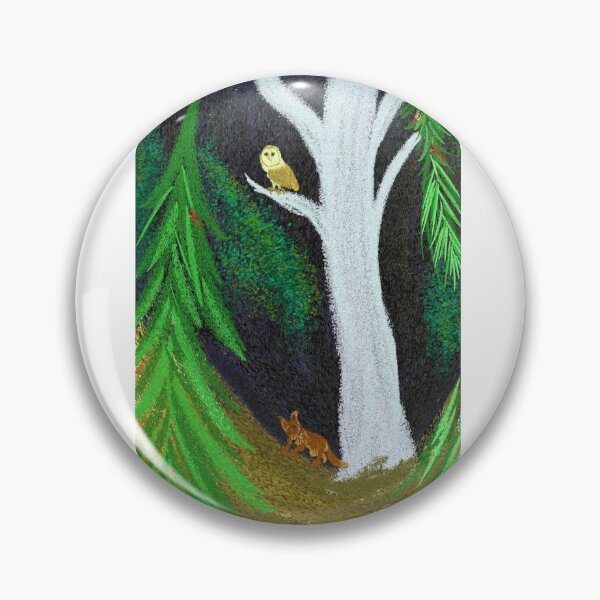 Item preview, Owl forest designed and sold by NatureDesigned.