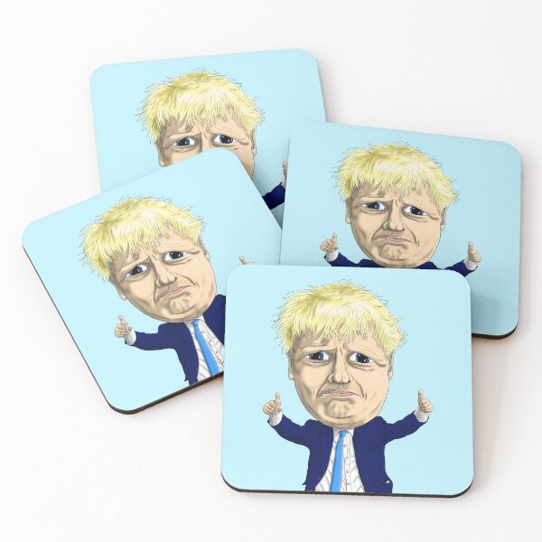 Item preview, Boris Johnson Thumbs Up Meme Art designed and sold by Core Toggery.