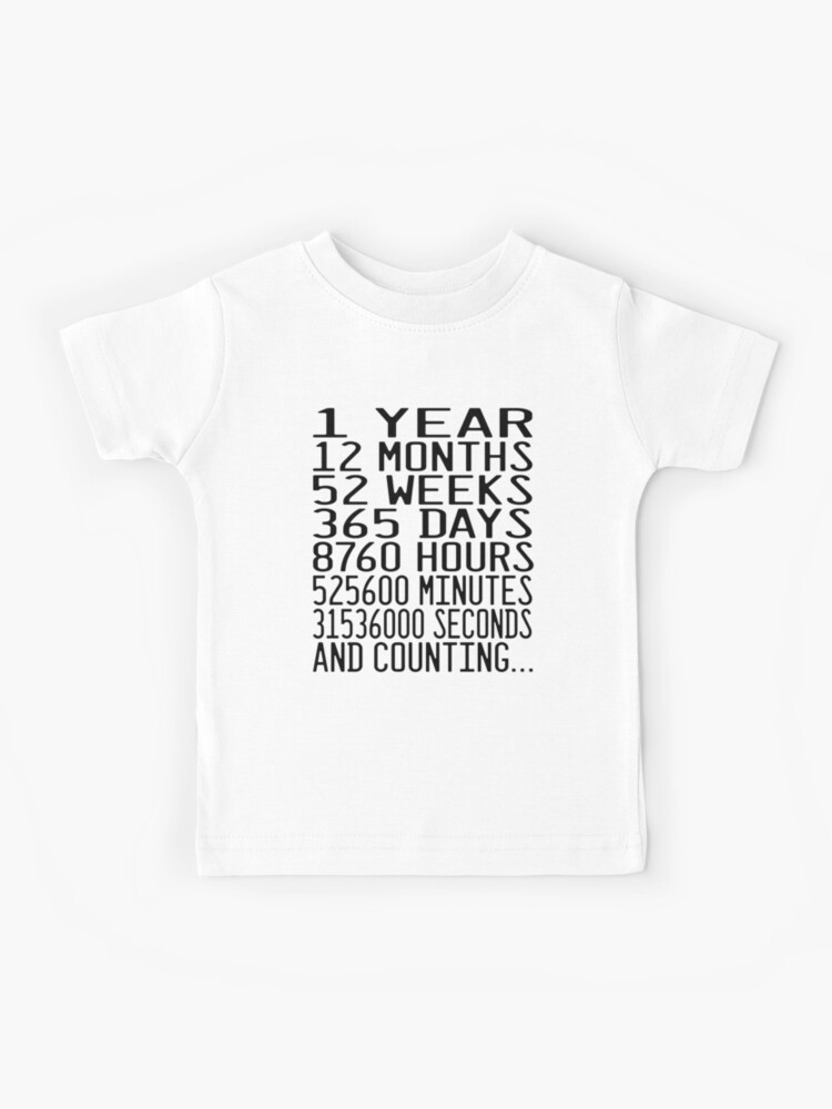 First Anniversary Collage 1 Year Anniversary Gift For Boyfriend First Year Together One Year Down One Year Anniversary Kids T Shirt For Sale By Chy31 Redbubble