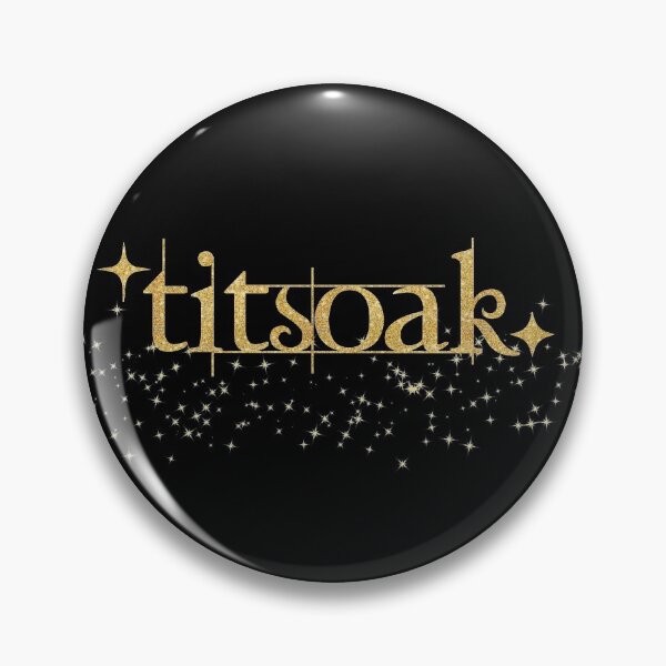 Item preview, TITSOAK - Sparkle Gold designed and sold by stickersworld31.