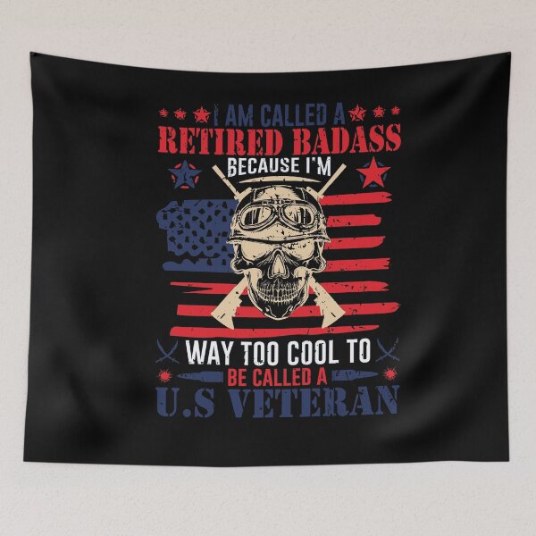 Item preview, Veteran Saying - Army Veteran - Veteran Wife - Veteran Husband - Army Retired designed and sold by Theparticular.