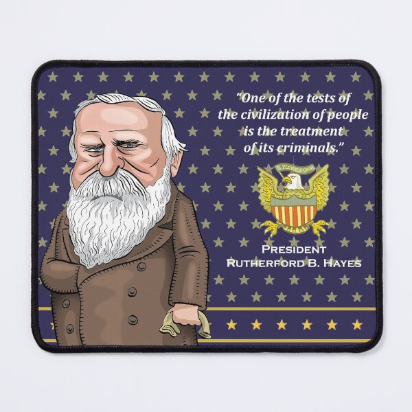 Item preview, President Rutherford B. Hayes designed and sold by MacKaycartoons.