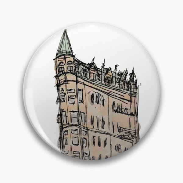 Item preview, Gooderham building Toronto watercolour designed and sold by carmwong.
