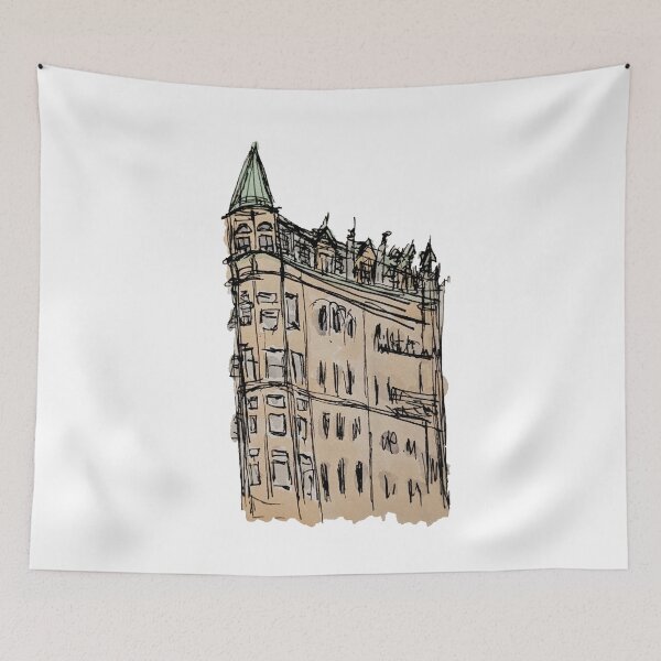 Item preview, Gooderham building Toronto watercolour designed and sold by carmwong.