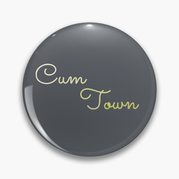 Item preview, Cum Town in Gold   designed and sold by KaiChadwick.