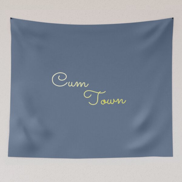 Item preview, Cum Town in Gold   designed and sold by KaiChadwick.
