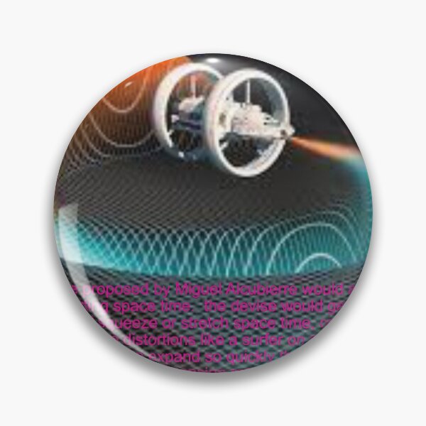 Item preview, Alcubierre Warp Drive Art designed and sold by Alicefish.