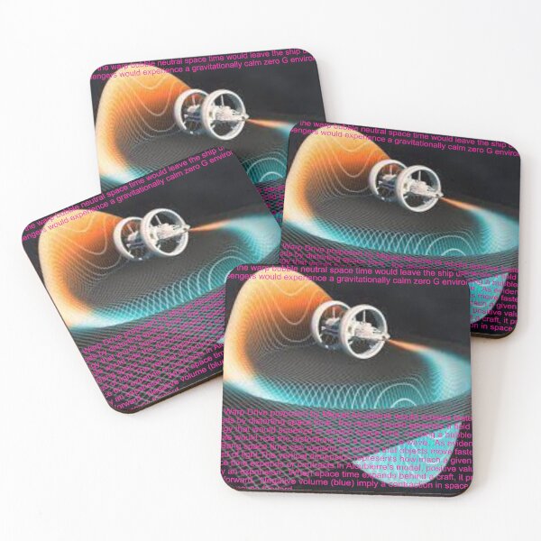 Item preview, Alcubierre Warp Drive Art designed and sold by Alicefish.