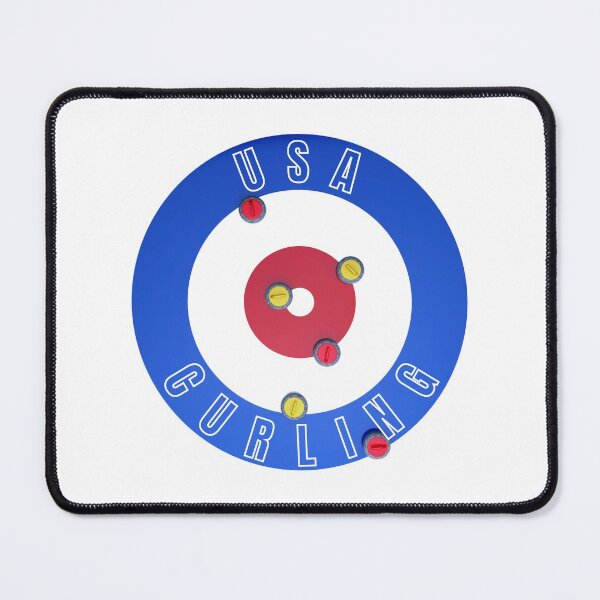 Item preview, Curling USA Graphic designed and sold by amcenterprise.