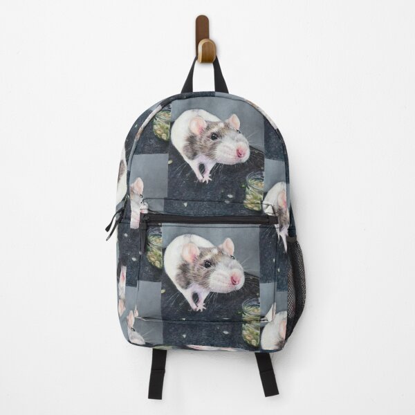 Item preview, Cute little rat eating peas | pet designed and sold by NathBros.