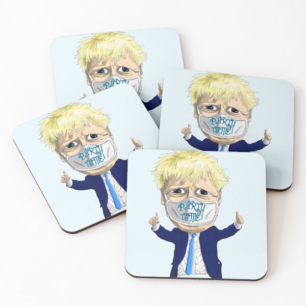 Artikelvorschau, Boris Johnson Party Time Meme Art entworfen und verkauft von Core Toggery.