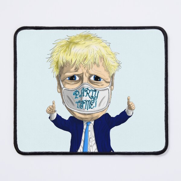 Item preview, Boris Johnson Party Time Meme Art designed and sold by Core Toggery.