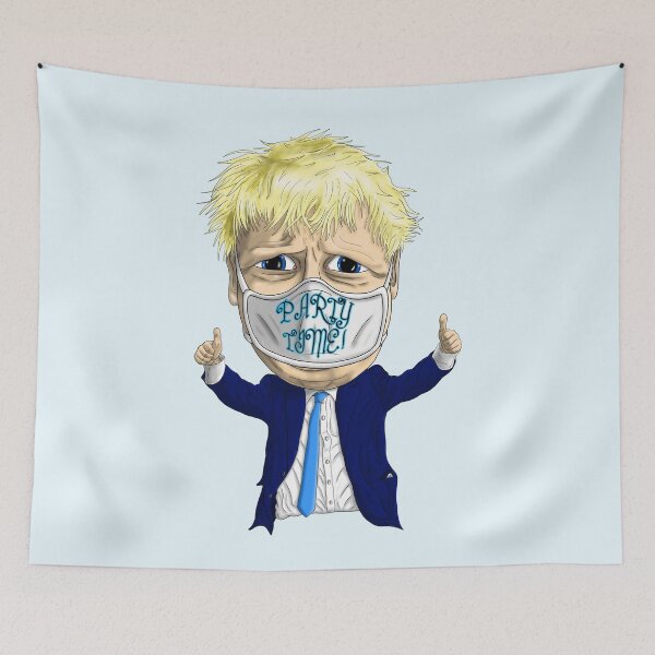 Item preview, Boris Johnson Party Time Meme Art designed and sold by Core Toggery.