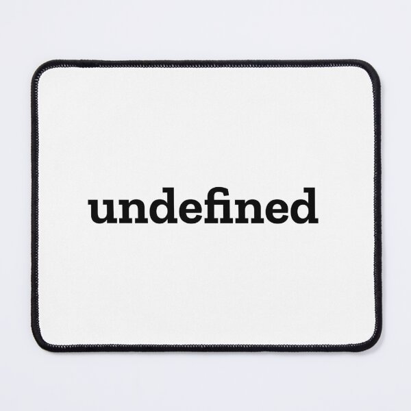 Item preview, Undefined Javascript error message designed and sold by JesusStone.