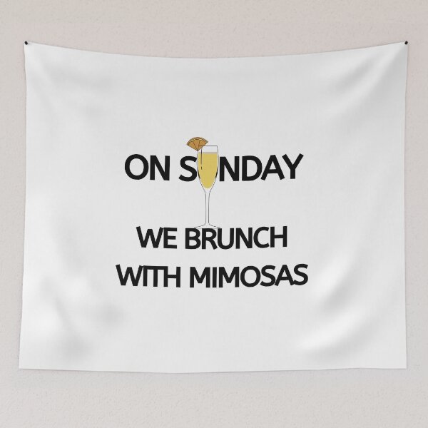 Item preview, On sunday we brunch with mimosas designed and sold by Hoffman-Design.