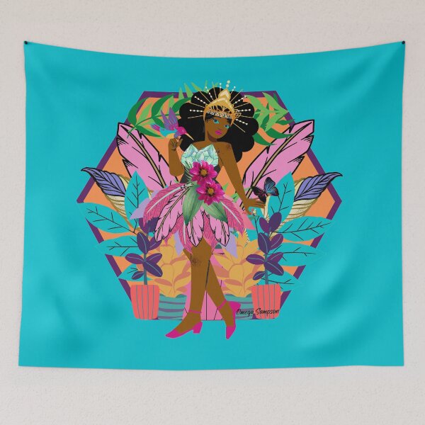 Item preview, Nubian Goddess of Nature designed and sold by artbyomega.