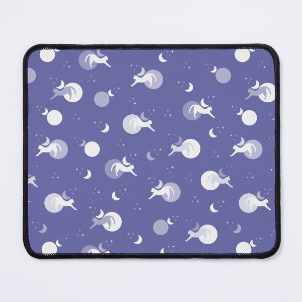 Item preview, Magic cat pattern. Very peri Pantone. Art print designed and sold by Aleksse.