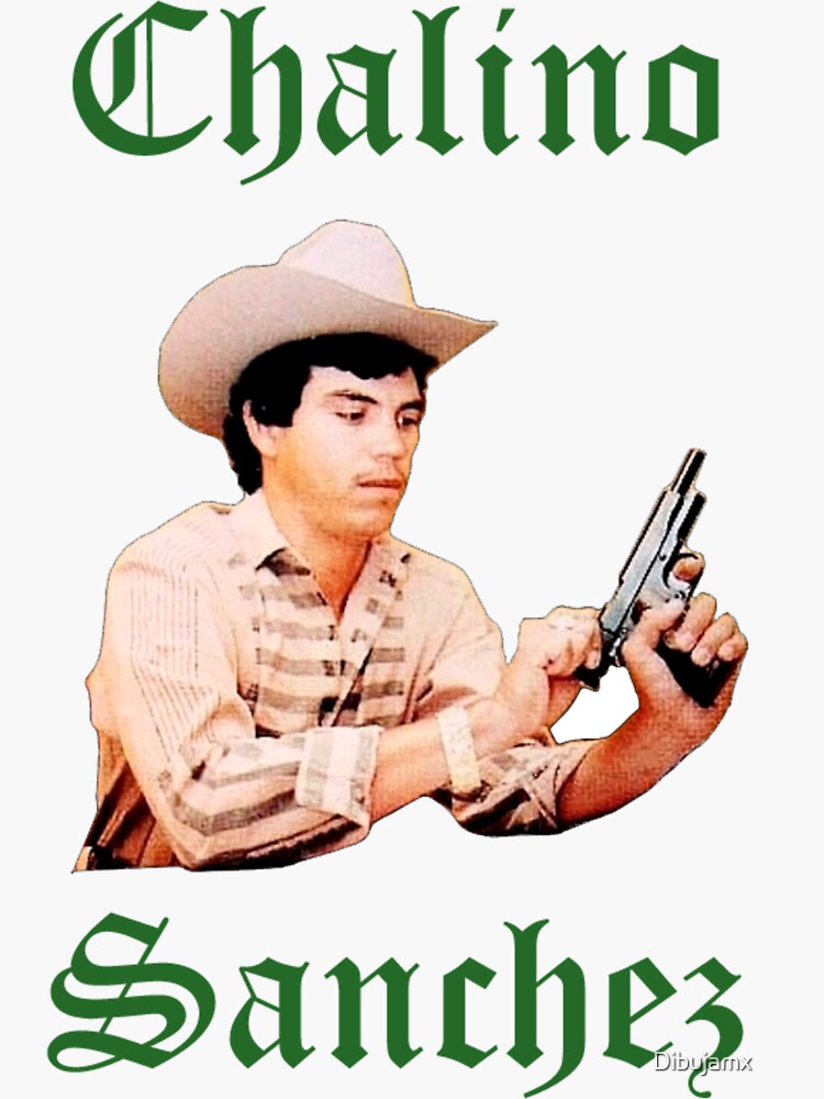"Chalino Sanchez" Sticker for Sale by Dibujamx Redbubble