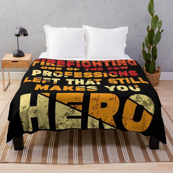 Item preview, firefighting one of the few professions left that still makes you hero designed and sold by Desibeau.