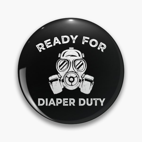 Item preview, Diaper Duty New Parent Mom Dad First Baby Shower  designed and sold by The Junto Shop.