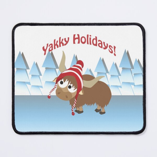 Item preview, Yakky Holidays! Winter Scene designed and sold by Hedgie Designs.