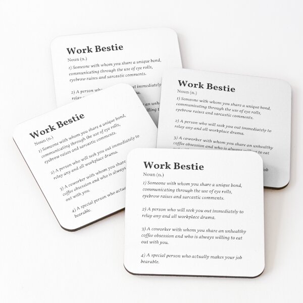 Item preview, Work Bestie Definition designed and sold by EverythingUK.