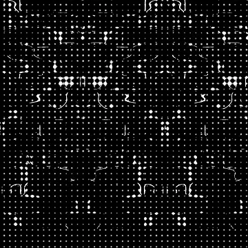 Artwork thumbnail, Midnight Textured Pattern by TM Art