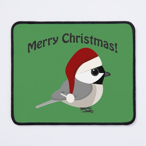 Item preview, Merry Christmas! Chickadee designed and sold by Hedgie Designs.