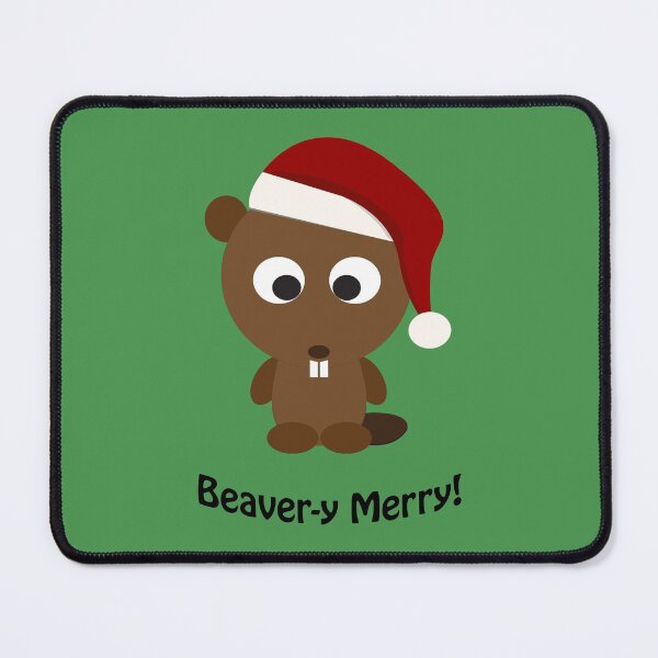 Item preview, Beaver-y Merry designed and sold by Hedgie Designs.
