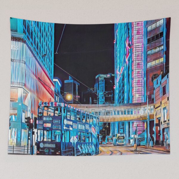 Item preview, Hong Kong Nights designed and sold by Sofia-Draws.
