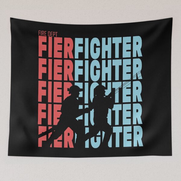 Item preview, Firefighter gift - dep firefighters designed and sold by Desibeau.
