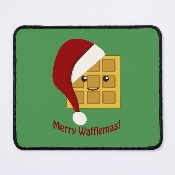 Item preview, Merry Wafflemas Christmas Waffle designed and sold by Hedgie Designs.