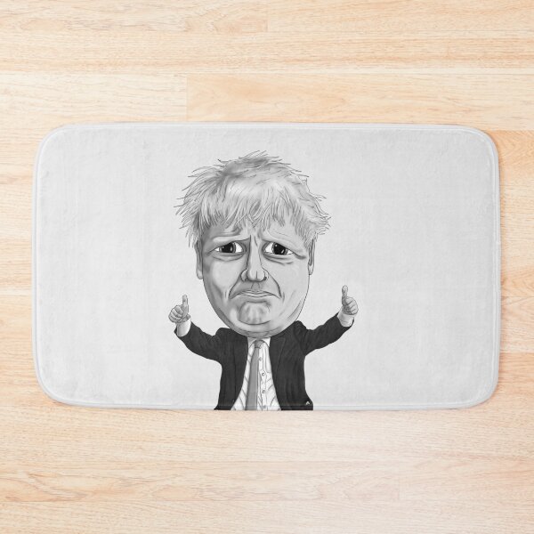 Item preview, Boris Johnson Party Time Black and White Art designed and sold by Core Toggery.