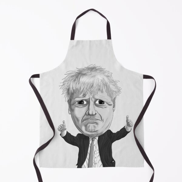 Item preview, Boris Johnson Party Time Black and White Art designed and sold by Core Toggery.