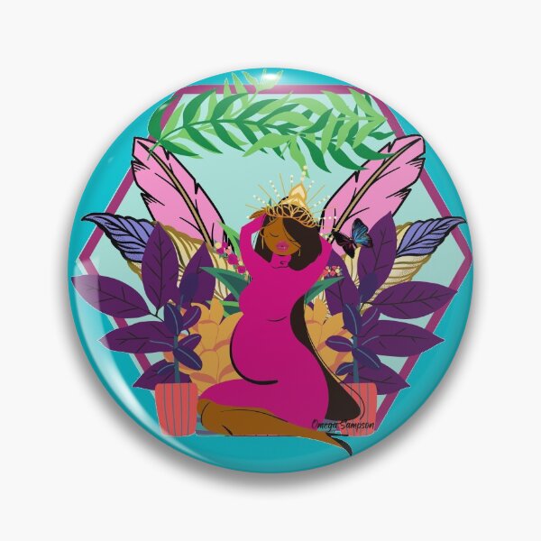 Item preview, Pregnant Nubian Goddess designed and sold by artbyomega.