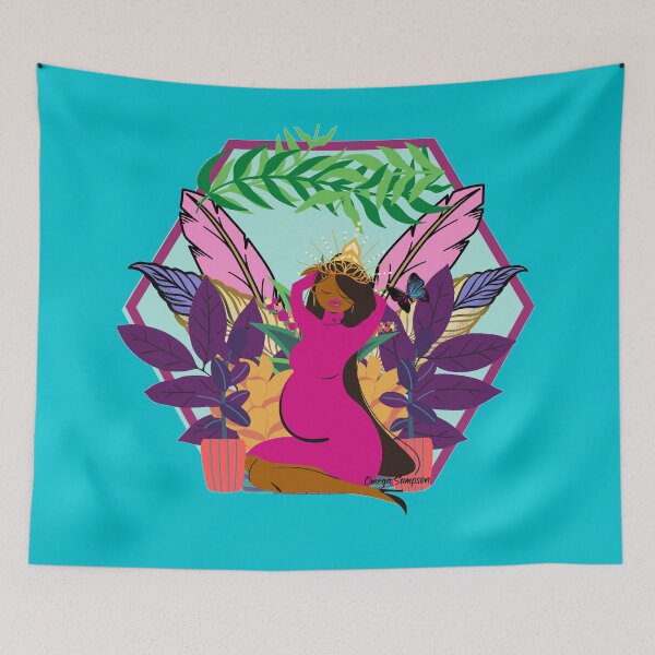 Item preview, Pregnant Nubian Goddess designed and sold by artbyomega.