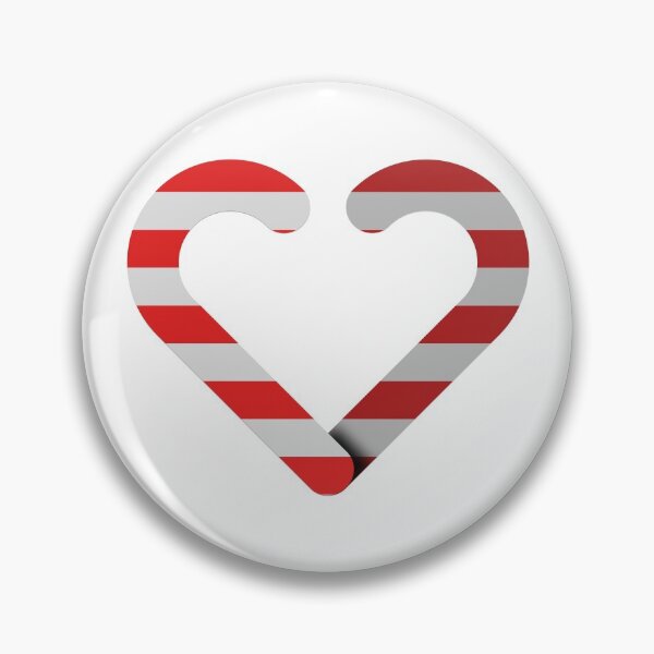 Item preview, Candy Cane Heart Vector designed and sold by AlexMancic.