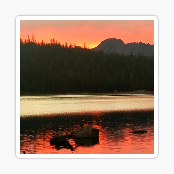 Blue Lake Sticker