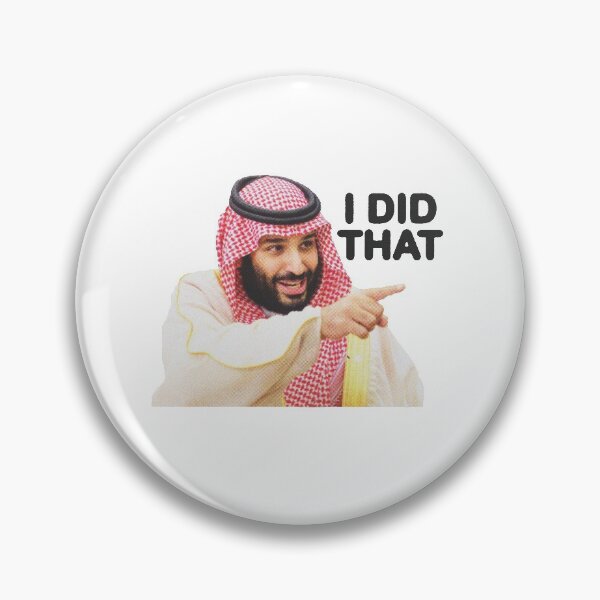 Item preview, Joe Biden Mohammed Bin Salman Saudi Arabia Gas Price I Did That Sticker designed and sold by sidehustle44.