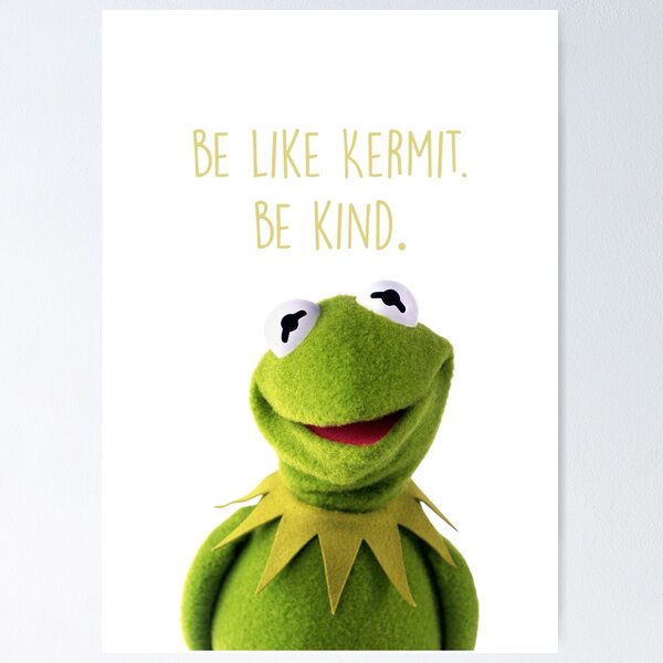 Artikel-Vorschau von Kermit der lachende Frosch, designt und verkauft von onlyBrainafk.