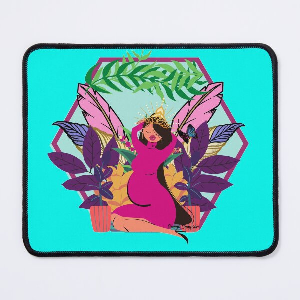 Item preview, Pregnant Nature Goddess designed and sold by artbyomega.