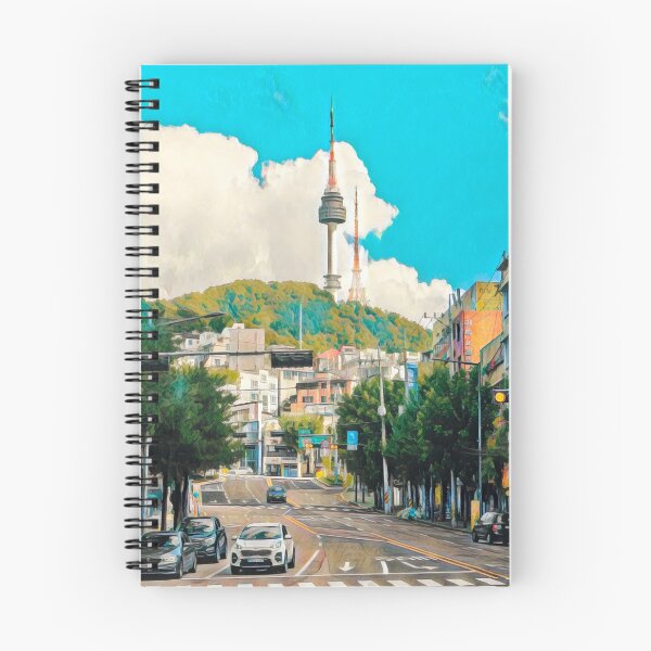 Item preview, Seoul City Streets designed and sold by Sofia-Draws.