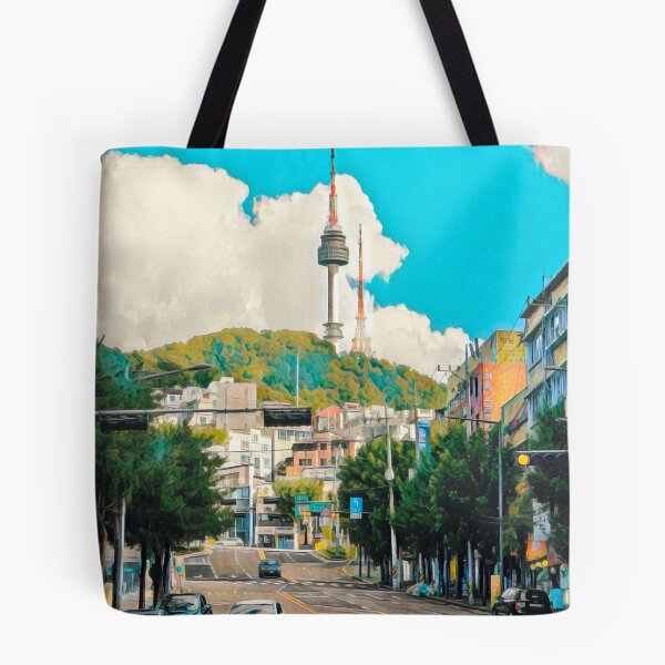 Item preview, Seoul City Streets designed and sold by Sofia-Draws.