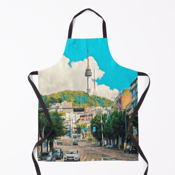 Item preview, Seoul City Streets designed and sold by Sofia-Draws.