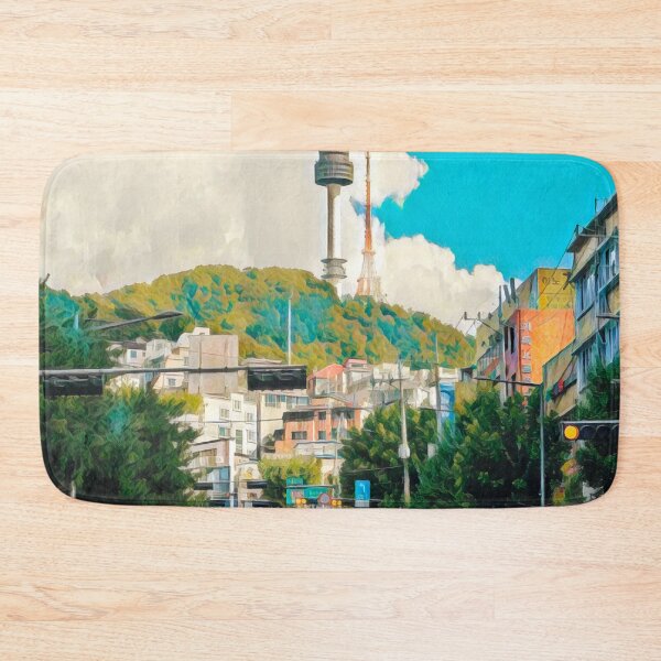 Item preview, Seoul City Streets designed and sold by Sofia-Draws.